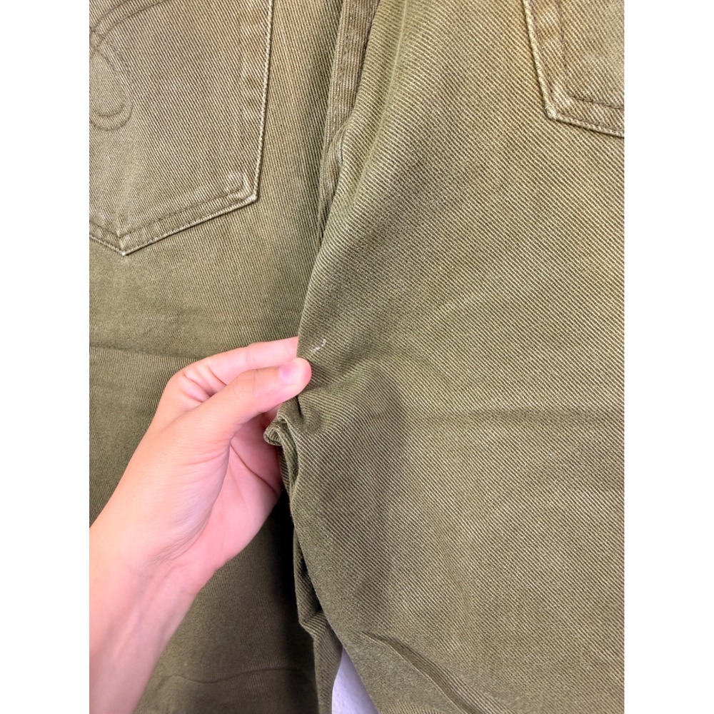 Paco Jeans Men's 36x 32 green Baggy Skater Baggy Streetwear Y2K Vintage Style - Picture 11 of 12